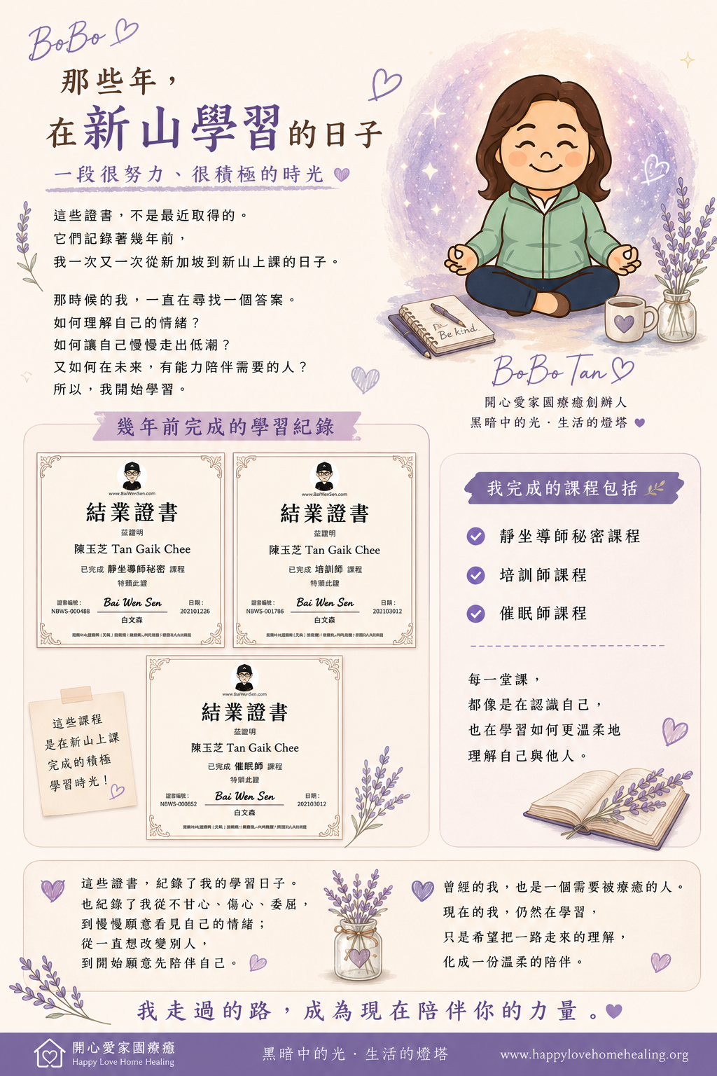 那些年，在新山學習的日子